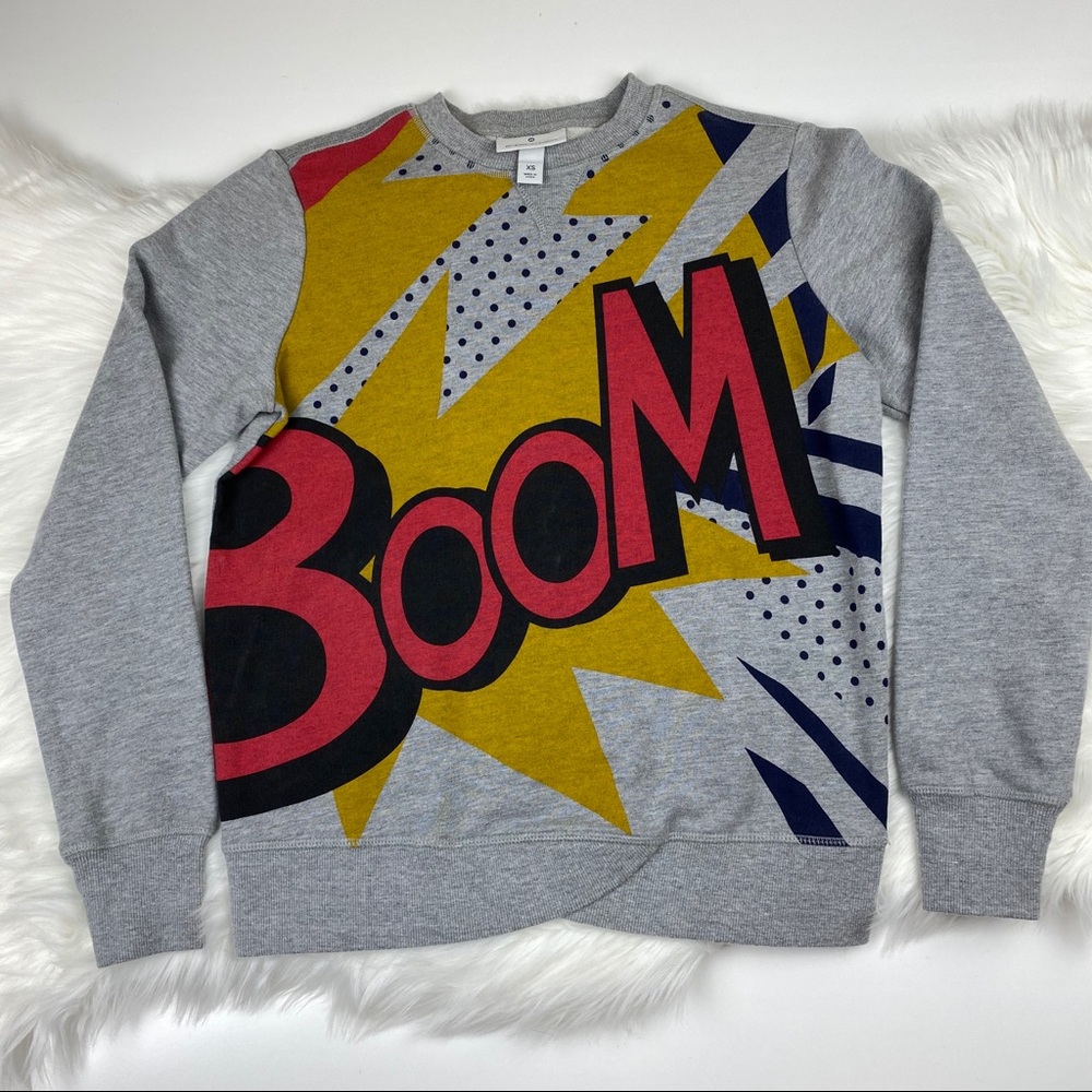 3.1 Phillip Lim Graphic Boom Pullover Sweatshirt